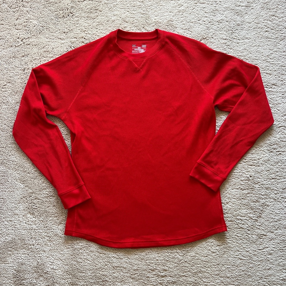 Mens thermal loose fit shirt